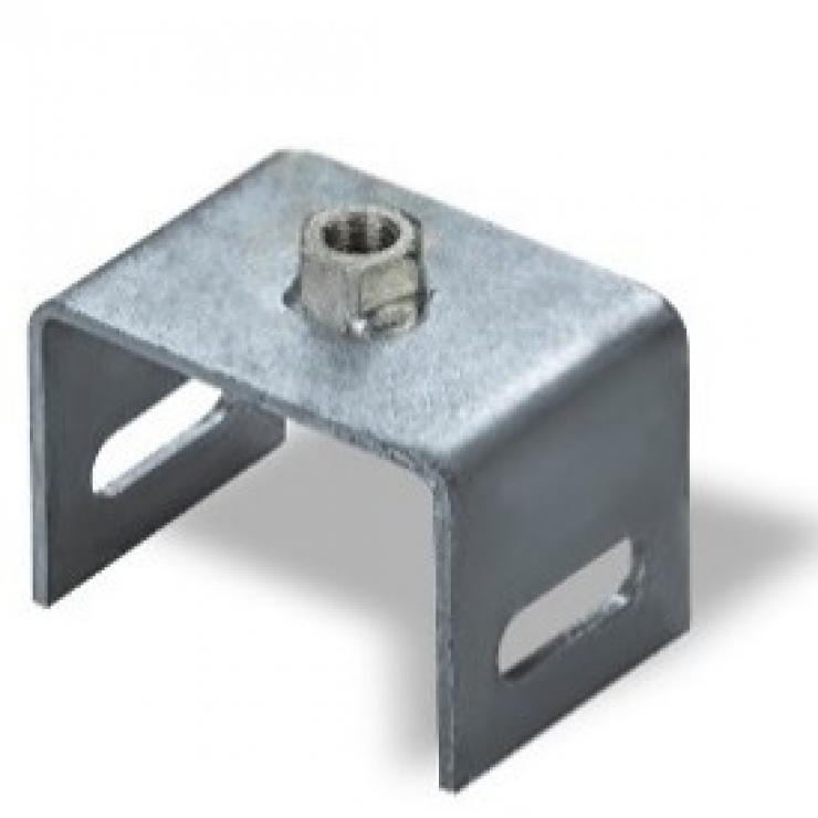 Hydroframe M12 Rod Connection Bracket - to suit 80x80 slotted square